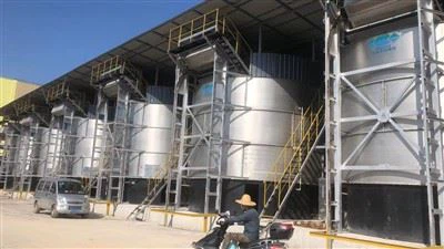 Optimal gåsfjærkre og husdyrgjødsel kompostgjæringstank